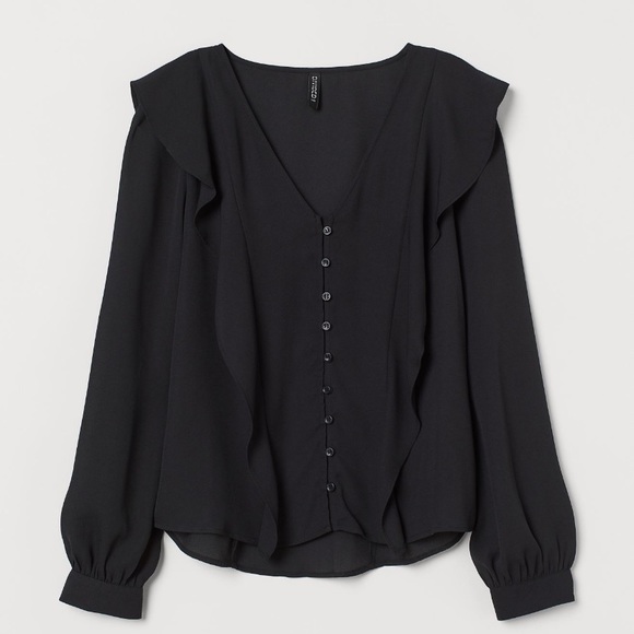 H&M Tops - H&M Black blouse